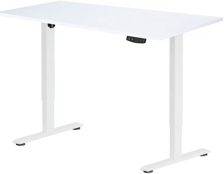 Стол с регулировкой высоты ErgoSmart Electric Desk Light 1200х650х25 мм (альпийский белый/белый)