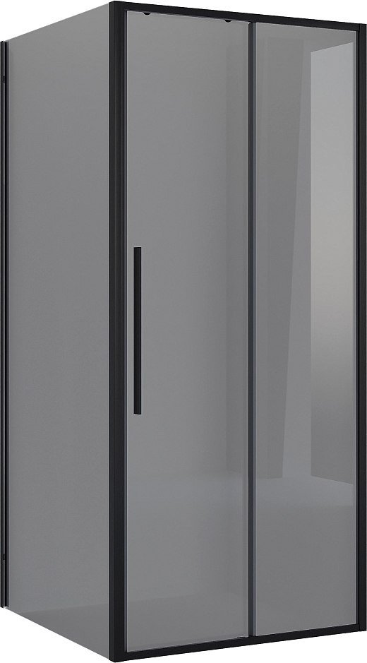 Душевой уголок Niagara 110x100x195 NG-85-11TB-TB100-34 (черный матовый/тонированное стекло)