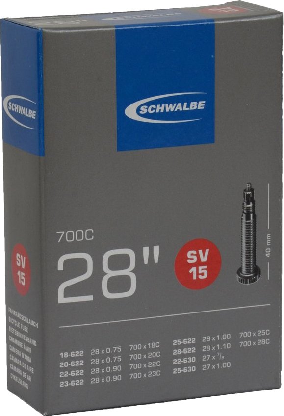 

Велокамера Schwalbe SV15 18/28-622/630 28" [10427343]