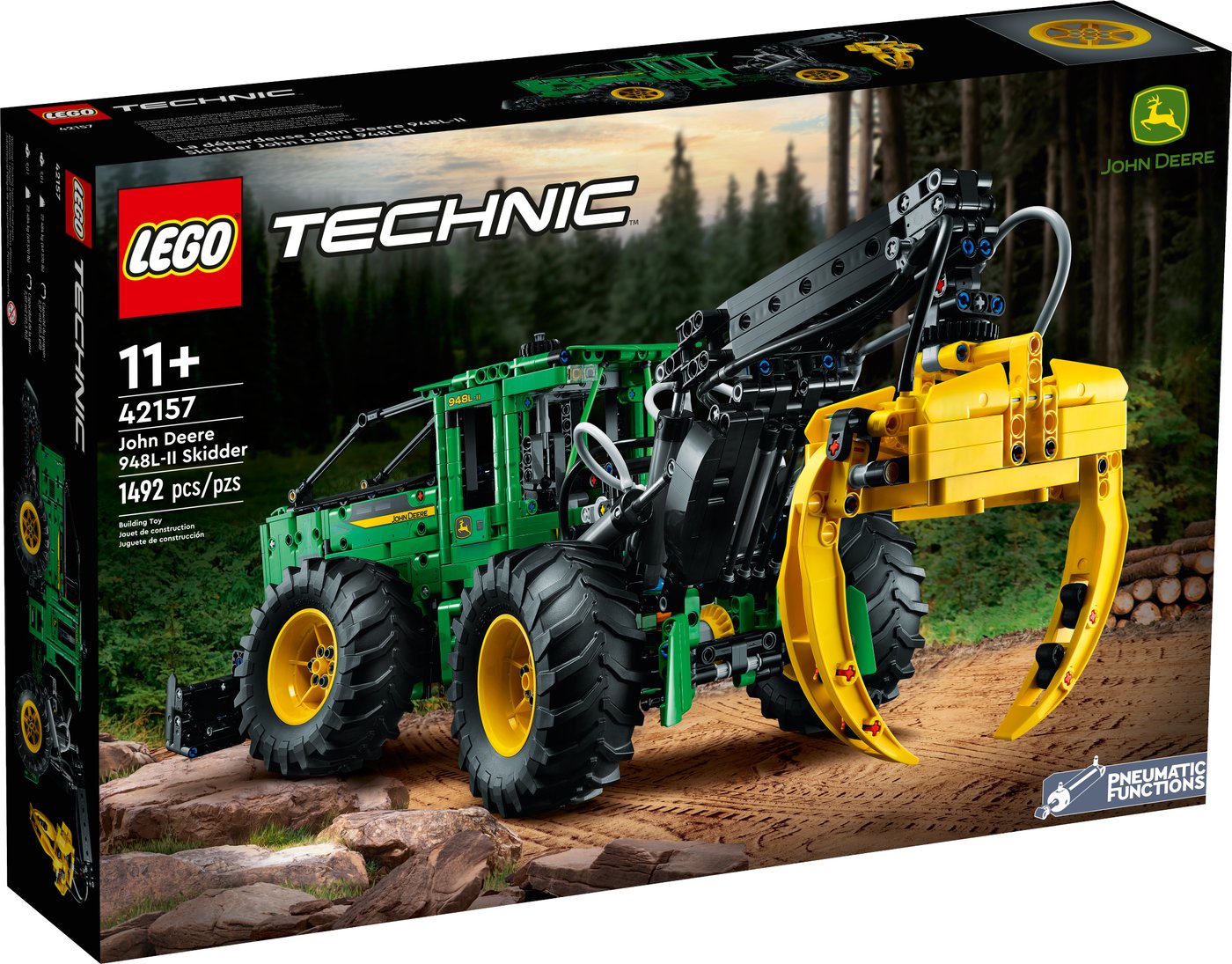 

Конструктор LEGO Technic 42157 Скиддер John Deere 948L-II