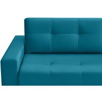 Угловой диван Mio Tesoro Манчестер 292 1.5ек-1.5пф (1102 аквамарин)