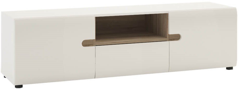 

Тумба Anrex Linate RTV 2D-1S/TYP 50 Белый/Сонома Трюфель