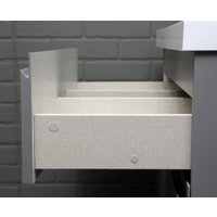  Домино Тумба под умывальник Unit 80 Graffo В1 (светло-серый матовый)