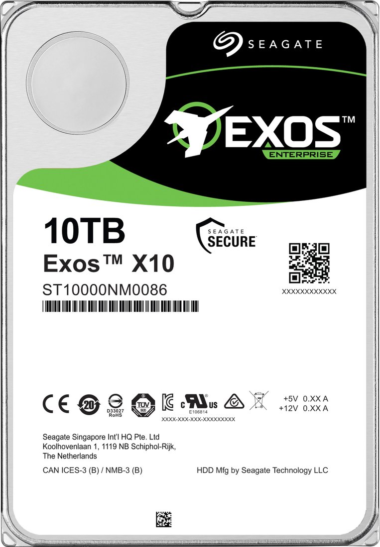 

Жесткий диск Seagate Exos X10 10TB ST10000NM0086