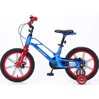 Детский велосипед Nialanti Magic 16 MD 2025 (синий, с комплектом защиты, разобранный)