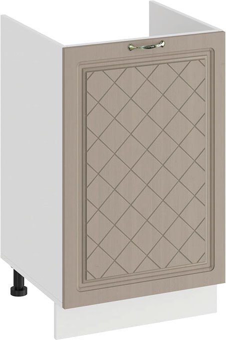 

Шкаф напольный Трия Бьянка 1Н5М (белый/дуб кофе)