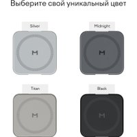 Беспроводное зарядное Magssory Fold Pro 3 в 1 WCH063 (черный)