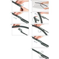 Щетки стеклоочистителя Bosch L+R 600mm/475mm 3397007620