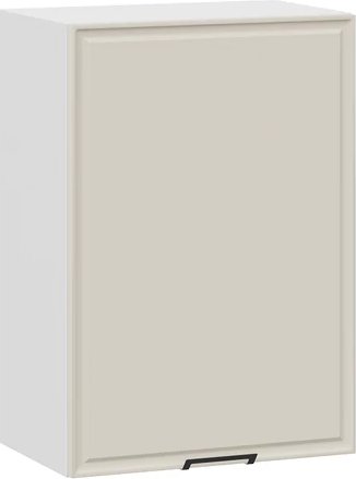 

Шкаф навесной Трия Белладжио 1ВВ5 с одной дверью (белый/софт панакота)