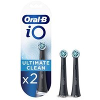 Сменная насадка Oral-B iO Ultimate Clean (2 шт, черный)