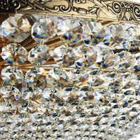 Подвесная люстра Maytoni Diamant Crystal Palace DIA890-CL-10-G