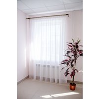 Тюль Decoretto Креп-вуаль КВ-КВ 2.25x2.6 м (белый, 1 шт)