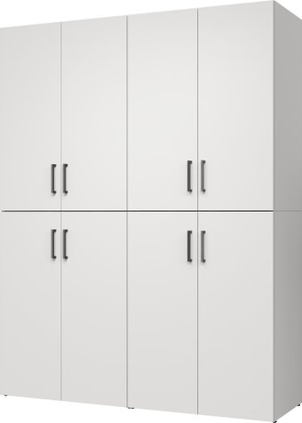 Шкаф распашной Mio Tesoro Tandem К3 (белый)