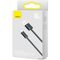 Кабель Baseus Dynamic Series Fast Charging Data Cable 100W USB Type-A - USB Type-C (1 м, серый)
