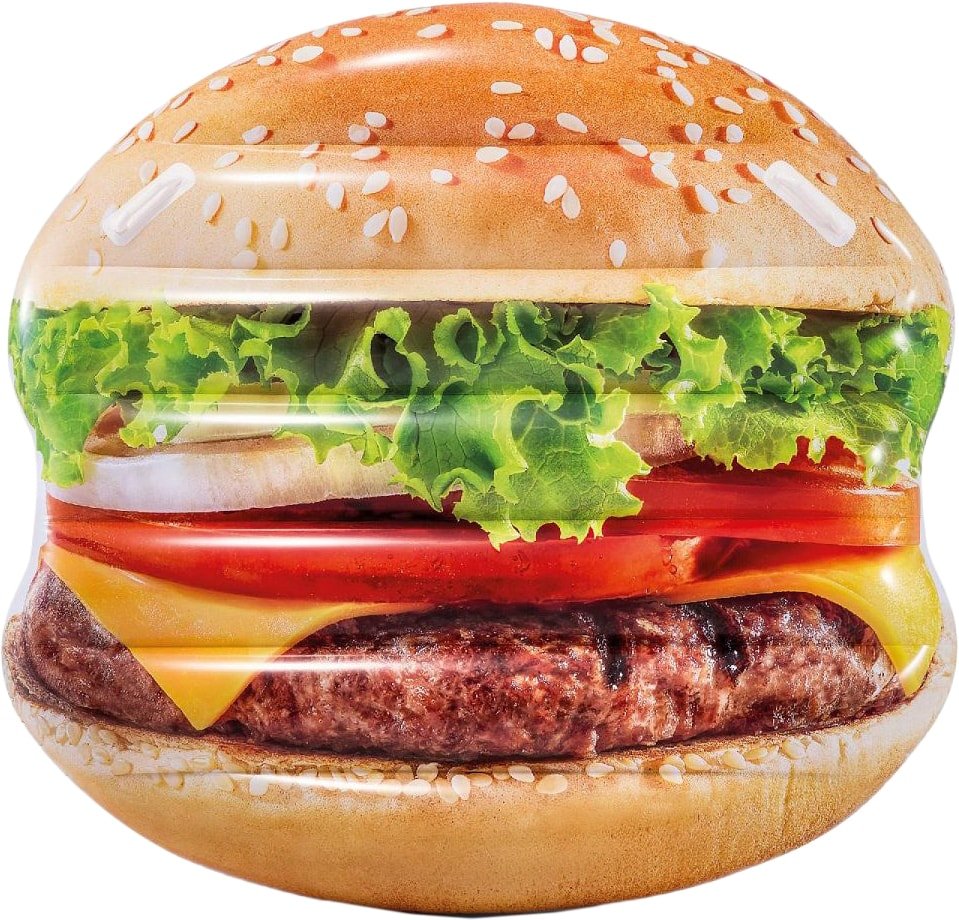 

Надувной матрас Intex Juicy Hamburger 58780