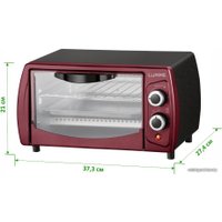 Мини-печь Lumme LU-1705 (бордовый гранат)