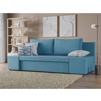 Диван Лига диванов Сан Марко 121579 (рогожка Амур, голубой)