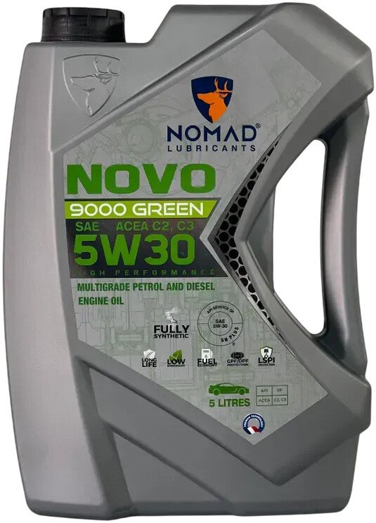 

Моторное масло Nomad Novo 9000 Green 5W-30 ACEA C2/C3 5л