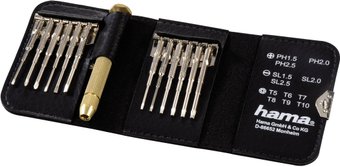 Набор отверток Hama Mini Screwdriver Kit (14 предметов)