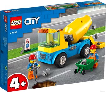 Конструктор LEGO City 60325 Бетономешалка