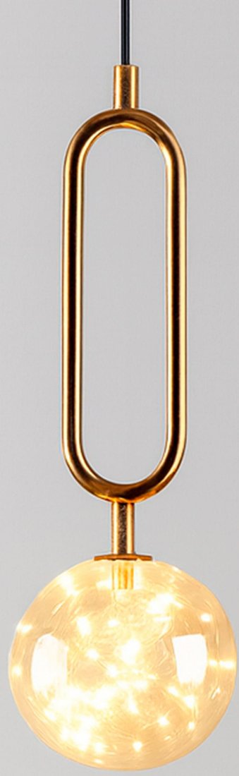 

Люстра средней высоты AksHome Amber-O LED (черный)