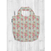 Сумка шоппер JoyArty Романтические пионы на полосах bstl_21990