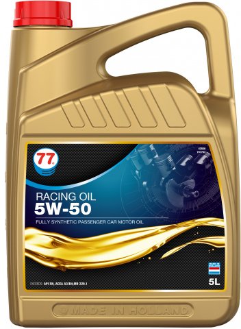 

Моторное масло 77 Lubricants Racing Oil 5W-50 API SN 5л