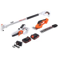  Patriot Ухоженный сад 250205223 (цепная пила, кусторез, 2 АКБ)