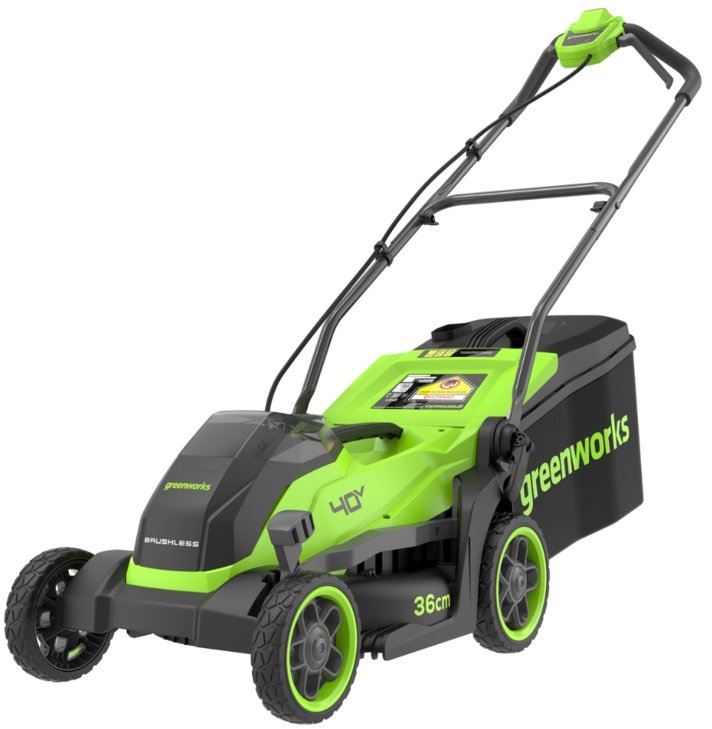 

Газонокосилка Greenworks GD40LM361 2520807 (без АКБ)