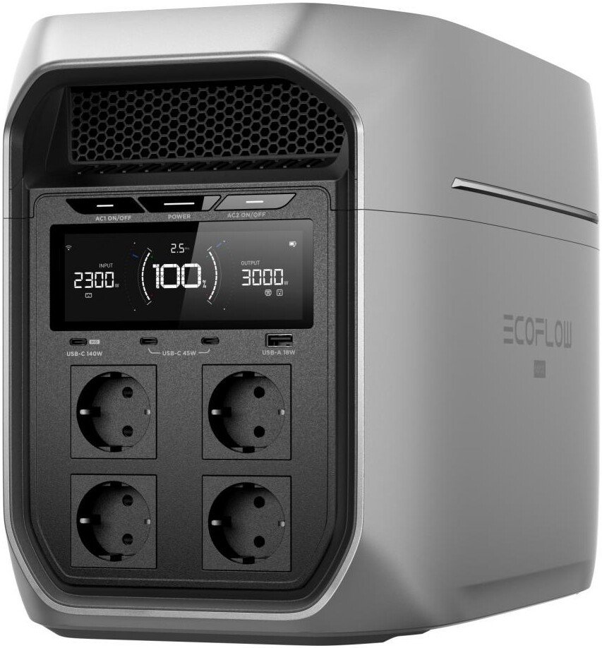 Портативная зарядная станция EcoFlow Delta 3 Max Plus