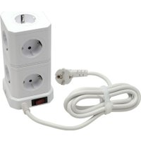 Сетевой фильтр Cablexpert TWR-9-U4-W-2