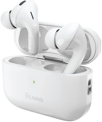 Наушники Olmio TWE-23 (белый)