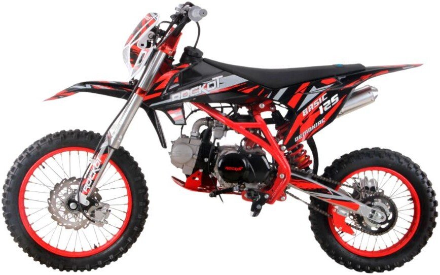 Мотоцикл Kayo Basic K125EM 17/14 KRZ (красный/черный)