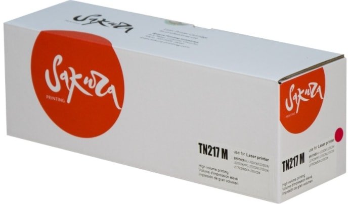

Картридж Sakura Printing SATN217M (Аналог Brother TN-217 Magenta)
