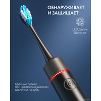 Электрическая зубная щетка Fairywill P80 (черный, 8 насадок)