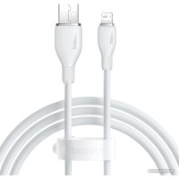 Кабель Baseus Pudding Series Fast Charging Cable 2.4A USB Type-A - Lightning (1.2 м, белый)