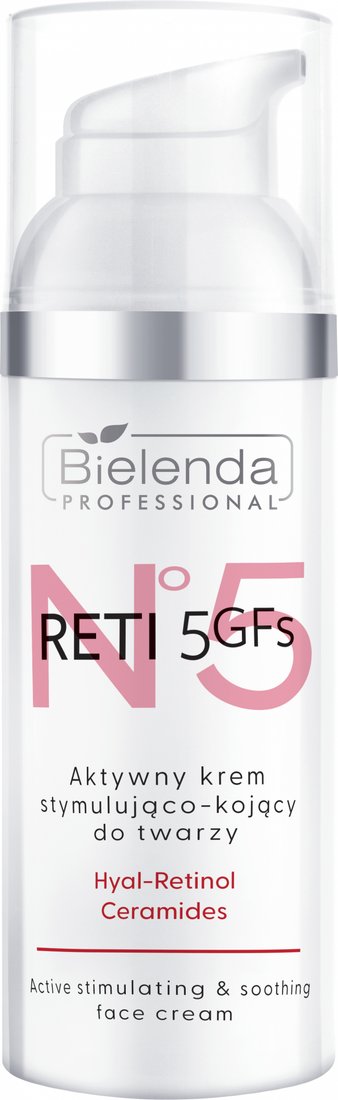 

Bielenda Professional Крем для лица Reti 5GFs Активный стимулирующий и успокаивающий (50 мл)