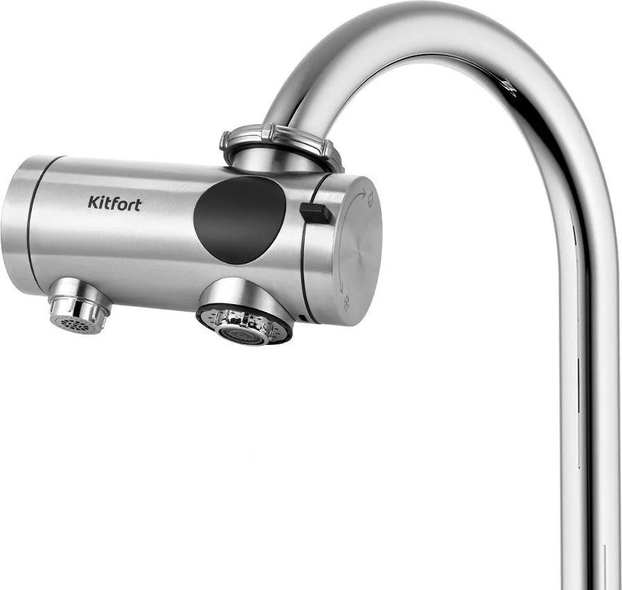 

Проточный электрический водонагреватель на кран Kitfort KT-6523