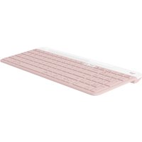 Клавиатура Logitech K580 Slim 920-011329 (розовый, нет кириллицы)