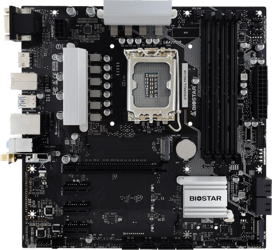 

Материнская плата BIOSTAR B760MX2-E Pro D4 Ver. 6.0