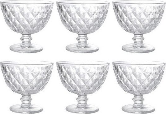 

Набор креманок Tognana Glass Diamond N3585D1TRAS (6шт)