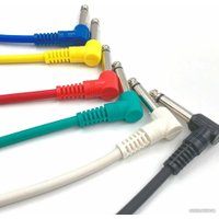 Комплект кабелей для гитарных педалей Leem CPML-1 (6 шт, 30 см) в Могилеве