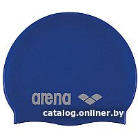 Шапочка для плавания ARENA Classic Silicone JR 91670 71 (denim/silver)