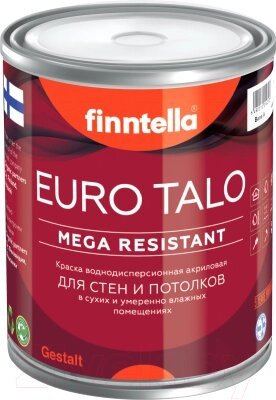 

Краска Finntella Euro Talo База А F-04-1-1 0.9 л (белый)