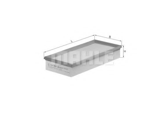 

Воздушный фильтр Knecht LX572