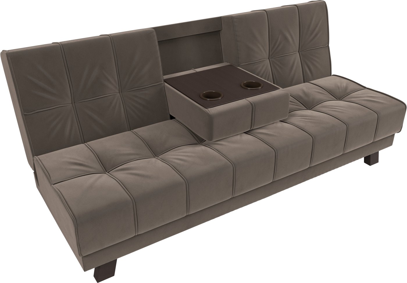 

Диван Mio Tesoro Винсент (велюр, коричневый)