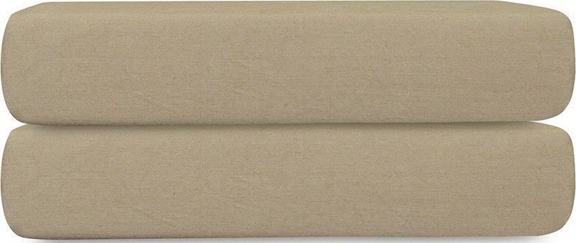 

Постельное белье Tkano Essential TK24-FS0032 на резинке (бежевый/серый)