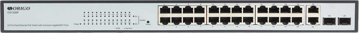 

Управляемый коммутатор 2-го уровня Origo OS1326P/280W/A1A