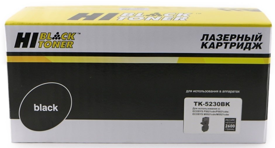 

Картридж Hi-Black HB-TK-5230Bk