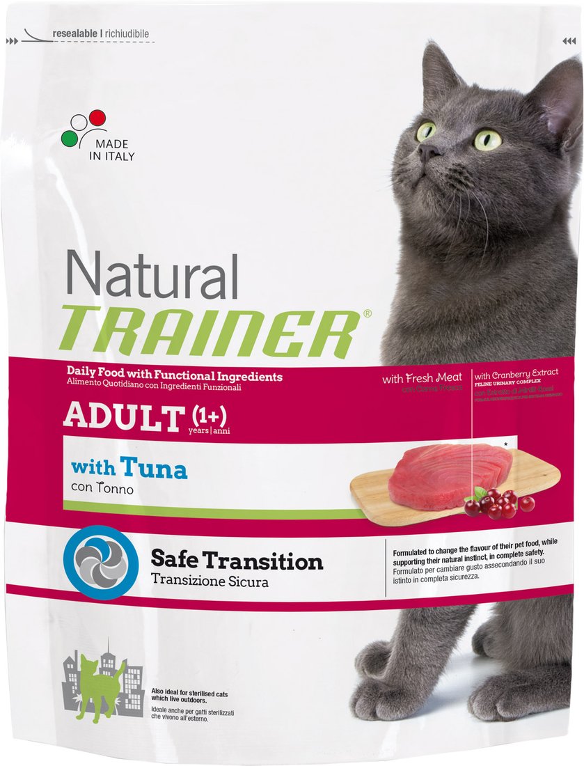 

Сухой корм для кошек Trainer Natural Adult Tuna 10 кг